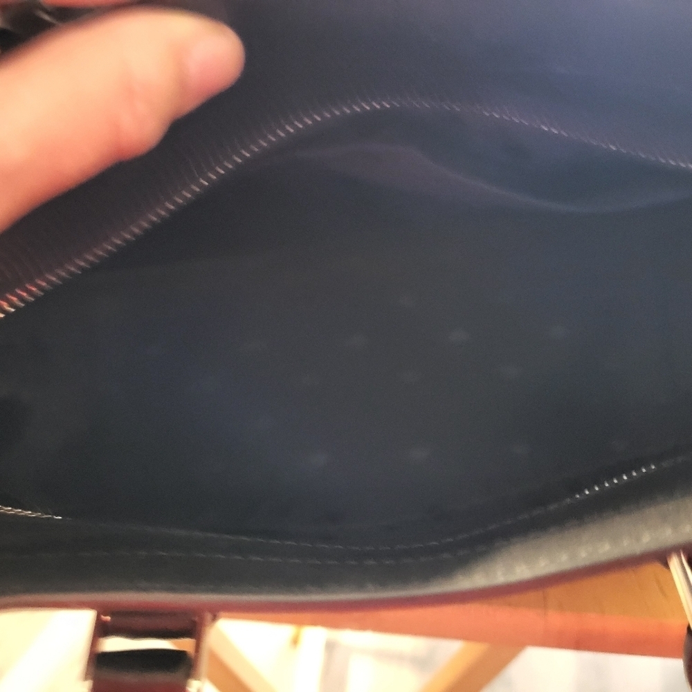 Kate Spade Black Leather Tote Bag - Picture 4 of 6